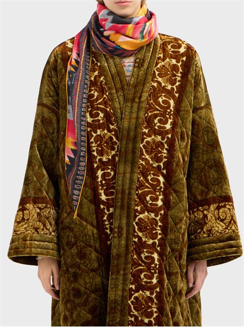 Pure silk scarf with geometric motif PIERRE-LOUIS MASCIA | 065X120LMF518893